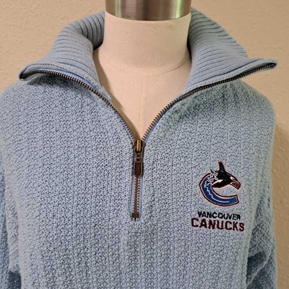 NHL Canucks ladies zip up sweater - Picture 2 of 9
